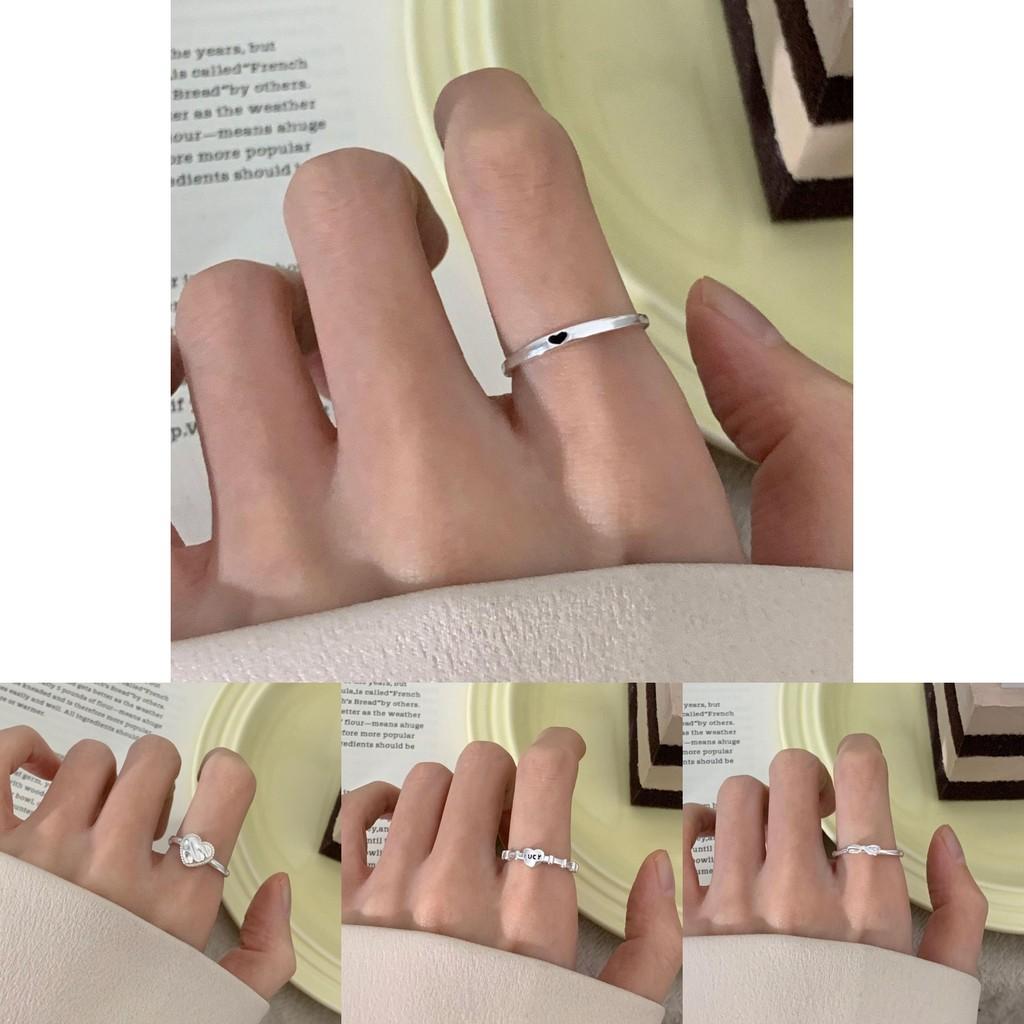 Simple Circle Unique And Heart Womens Ring Collection For Classic Stylish Looks