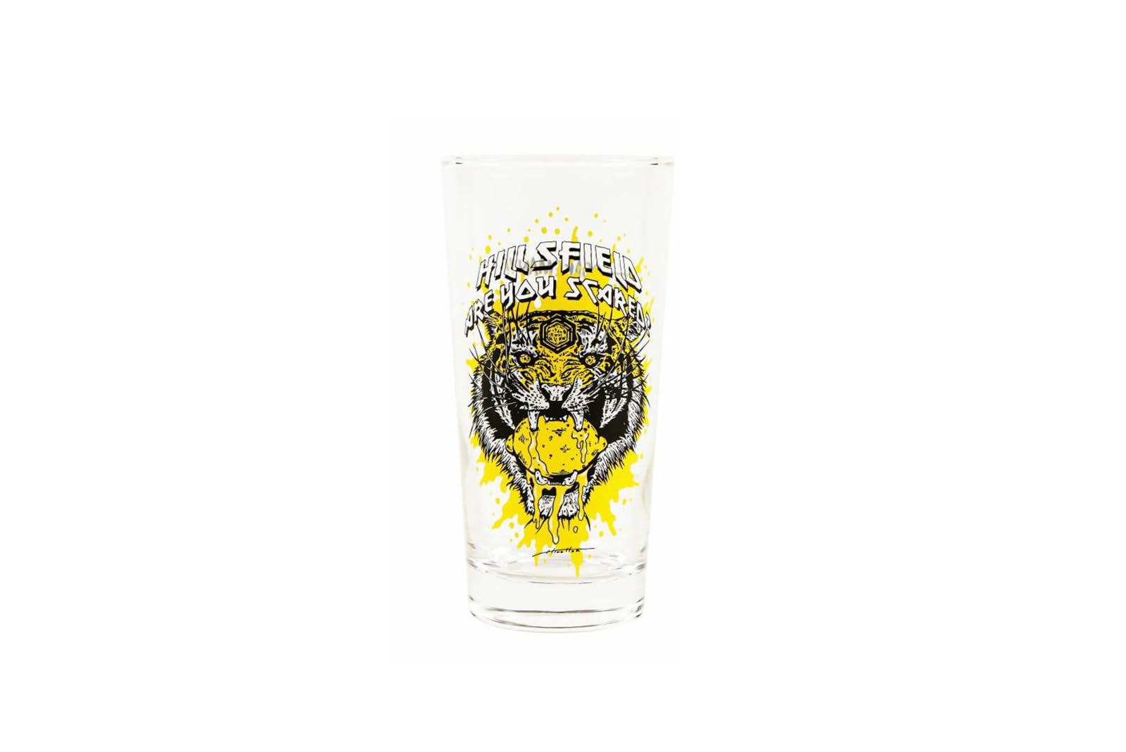 

HILLS FIELD Tiger Lemon Sour Original Design for Lemon Perfect for Hills BBQ [Official] Glass, Sours, 435ml, Highballs! Gift, Camping, Field,