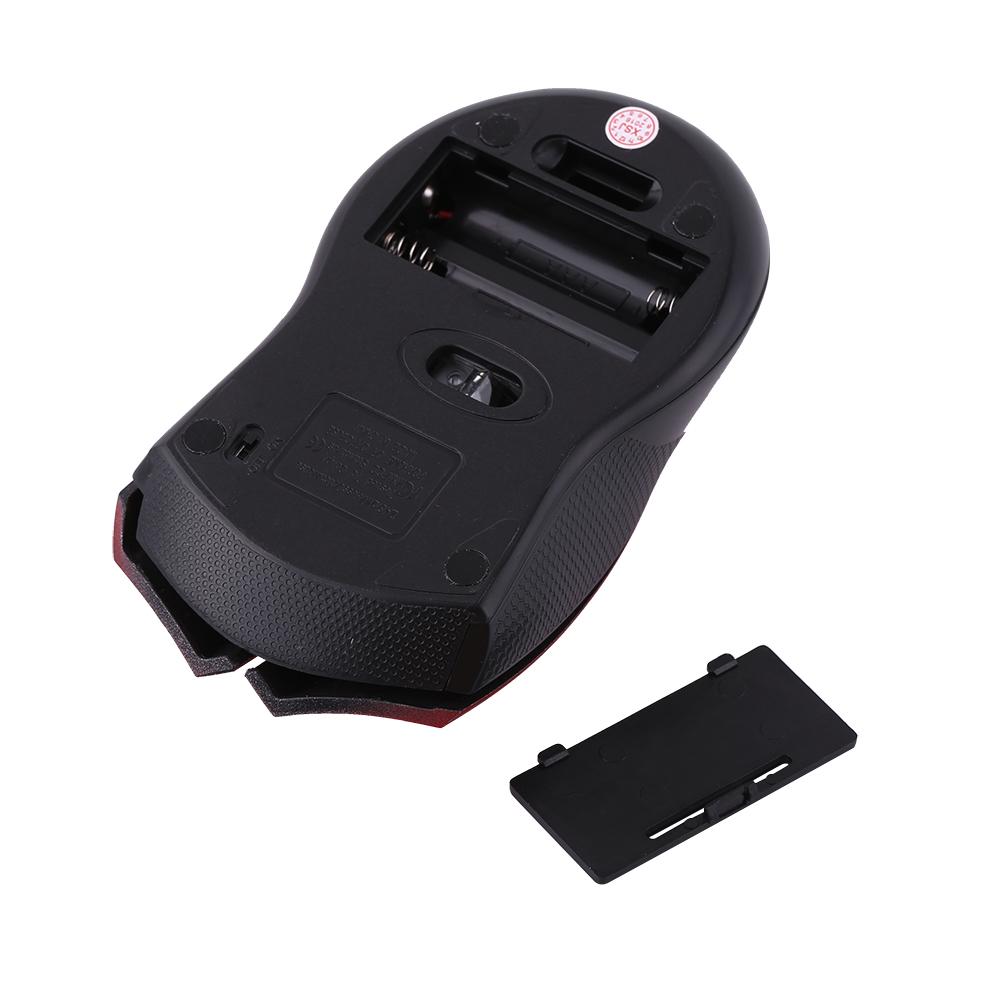 2.4GHz Wireless Portable Optical Gaming Mouse Mechanical Mouses For Computer games Black