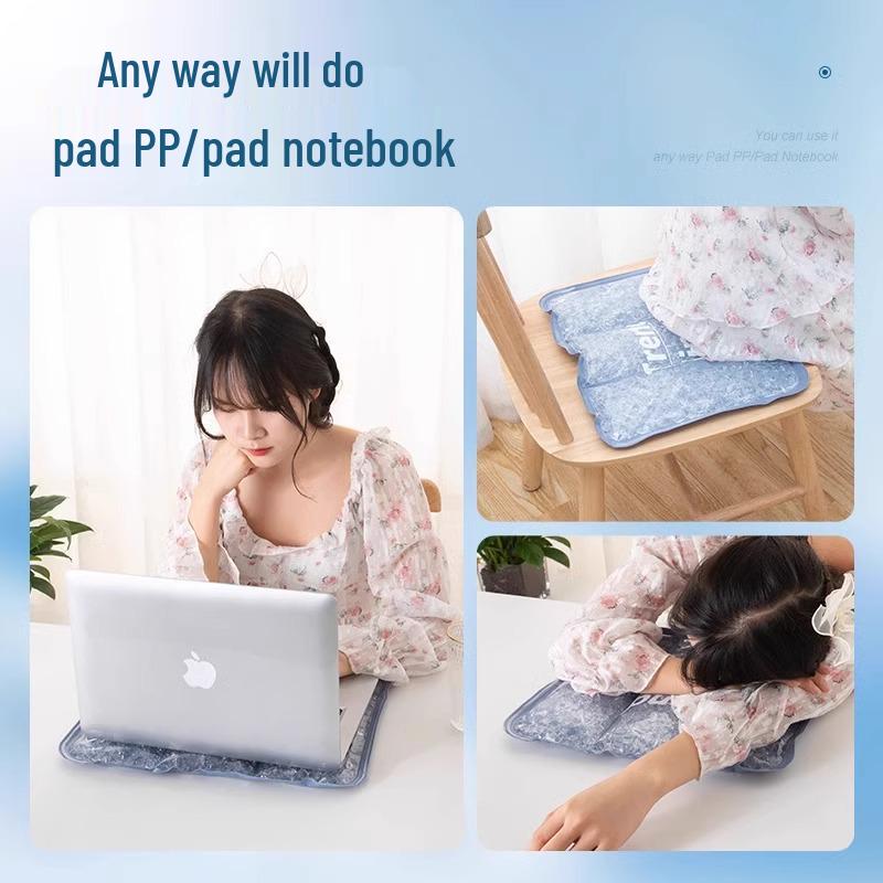 Cooling Gel Ice Pad - Breathable Summer Cushion for Students & Office