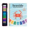 Watercolor Painting Book for Beginners Workbook Step-by-Step Guide Paint Stress-relief Coloring Set Nature-inspired Water Charming Butterfly Drawing
