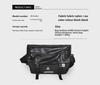 Unisex All-Black Messenger Bag: Versatile, Trendy, Original Brand Shoulder Bag for Men and Women.
