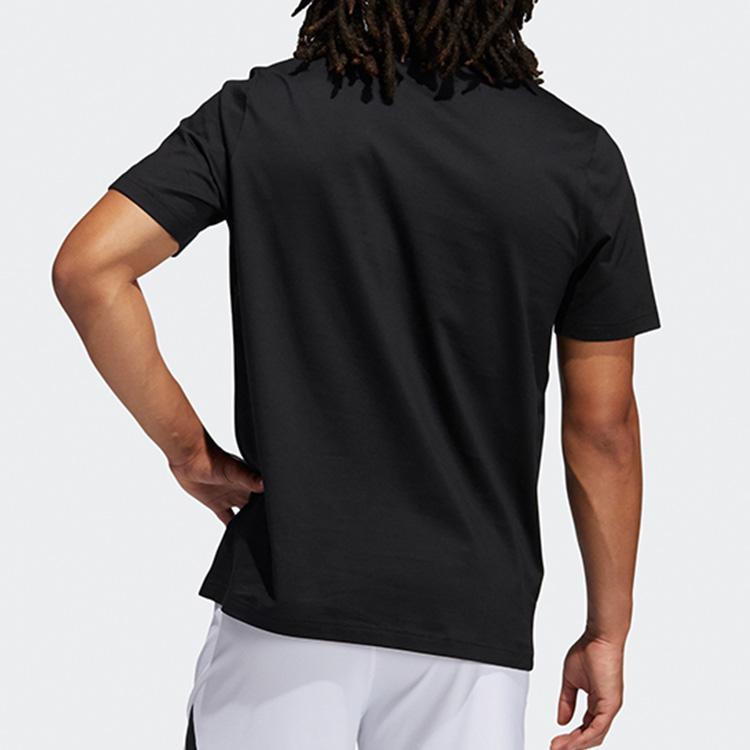 Adidas Chengdu Limited Edition Cartoon Print Short Sleeve T-Shirt Men Tops Black GN2702