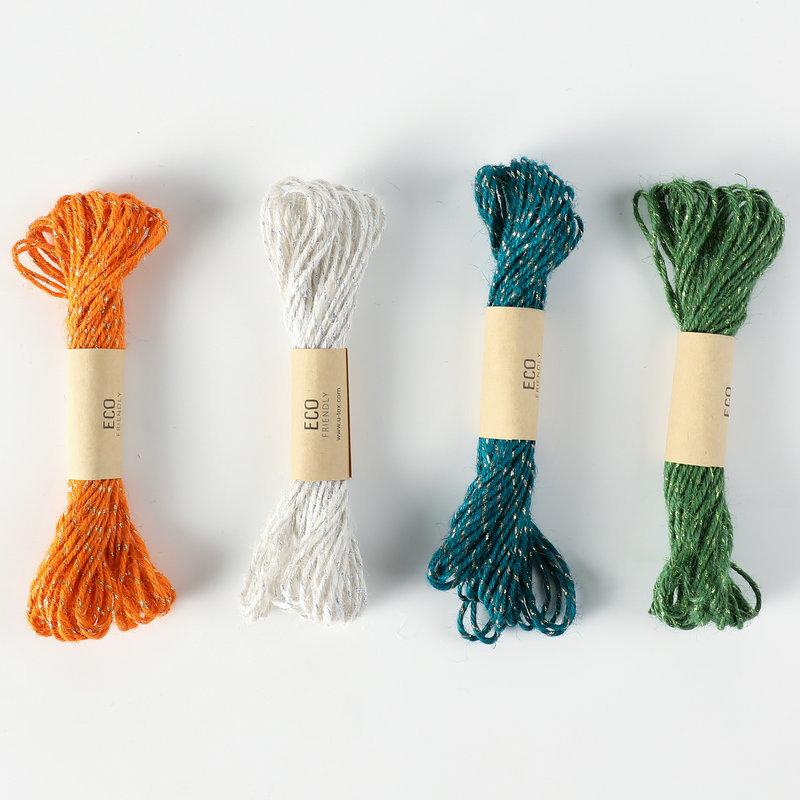 Royal Spinning 3Mm Dyed Jute Rope Pet Supplies Kindergarten Diy Handmade Jute Rope Color Jute Woven Rope