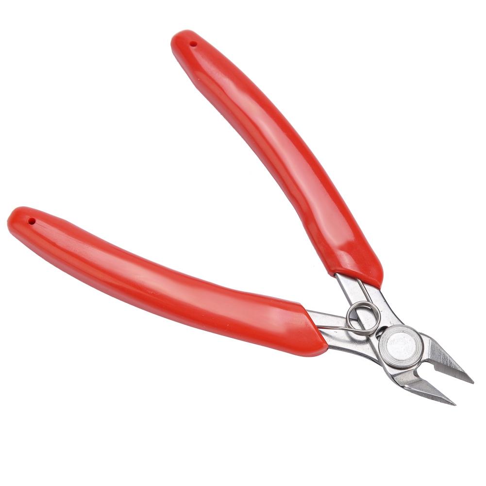 107F1 Electronic Diagonal Pliers Cable Side Cutting Nippers Wire Cutter Hand Tool L
