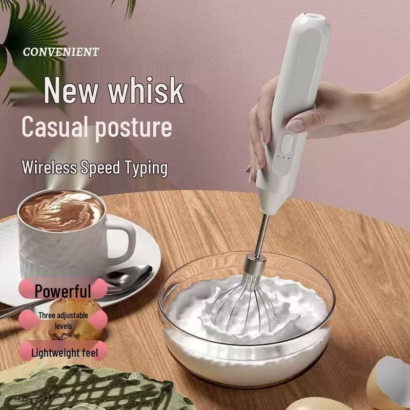 Compact Electric Hand Mixer for Baking