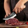 Forged Chef Knives Professional Kitchen Knife Wooden Handle Meat Cleaver Fruit Cutter Boning Knife Kitchen Supplies BBQ Cooking