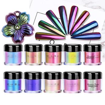 Set di pigmenti per unghie perlescenti Peiyu Chameleon da 3 g