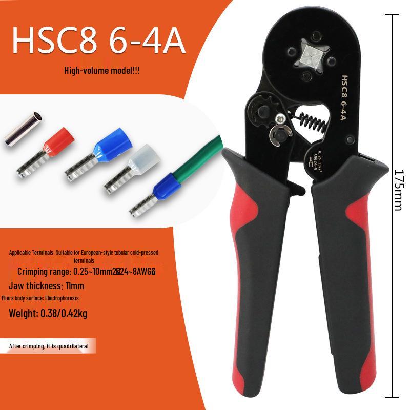 Multifunctional Crimping & Wire Stripping Tool Set for Ferrule and Pin Terminals