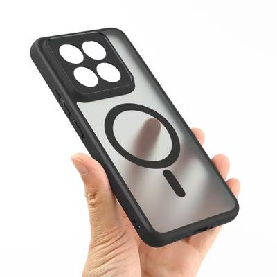 Pouzdro Pro Xiaomi 15T Pro Mi 15T 14T 15 Pro 15 Ultra Silné Magnetické Matné Průhledné PC Akrylové Pevné Pouzdro Nárazuvzdorný Nárazník