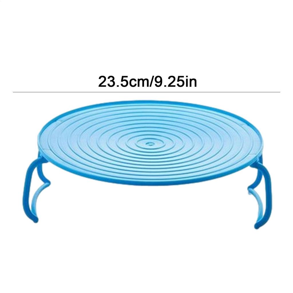 Mikrowellen-Bacon-Tablett Mikrowellen-Stapelregal Mikrowellengeeigneter Teller Kochtablett mit klappbaren Griffen für Schüsseln Wasserbecher