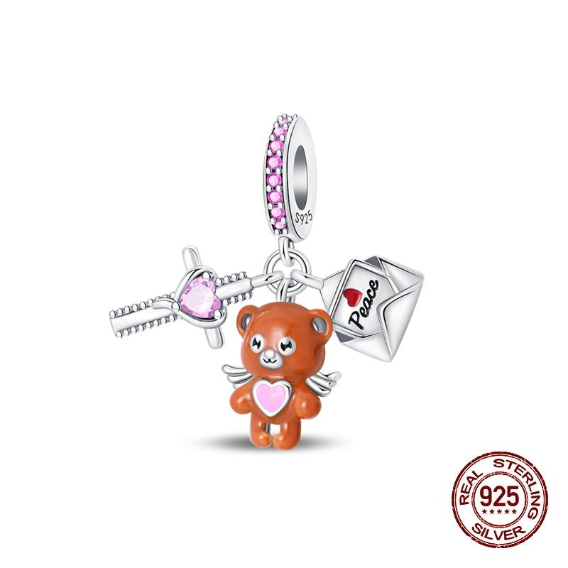 Charm Copper Fit Pandachoriginal Charms Bracelet Tailor Sewing Machine Pendant Beads Diy Jewelry Giftnew