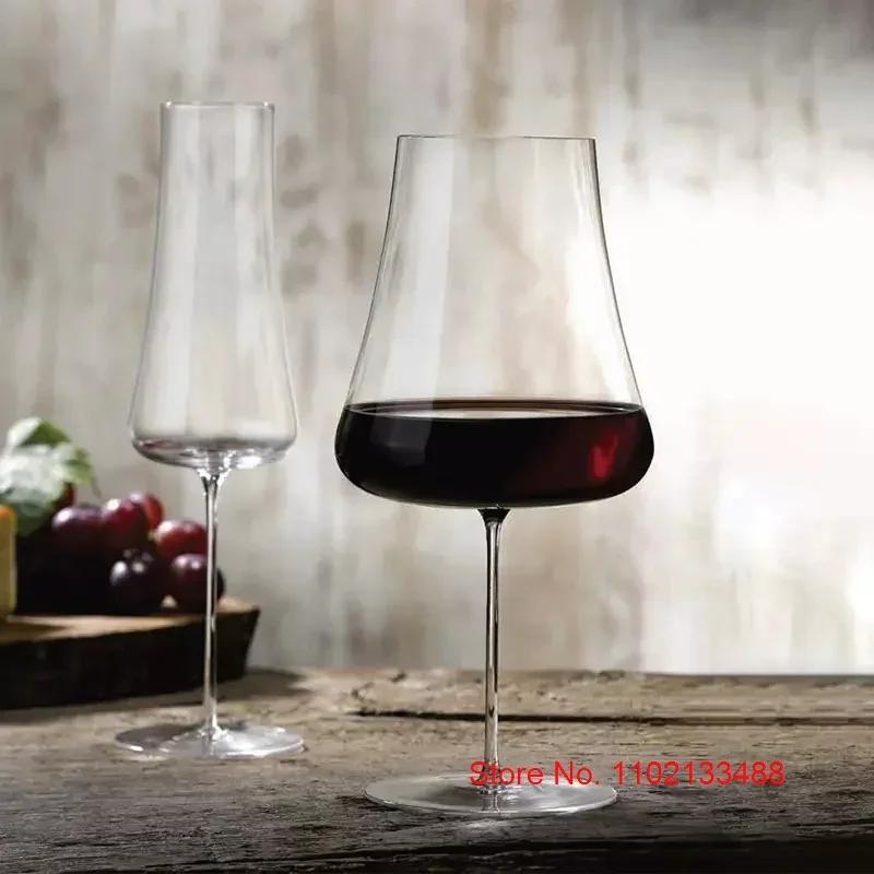 Ultrathin Crystal Wine Glasses Party Stemware Universal Wineglass Volcano Grand Cru Bordeaux Goblet Champagne Cup
