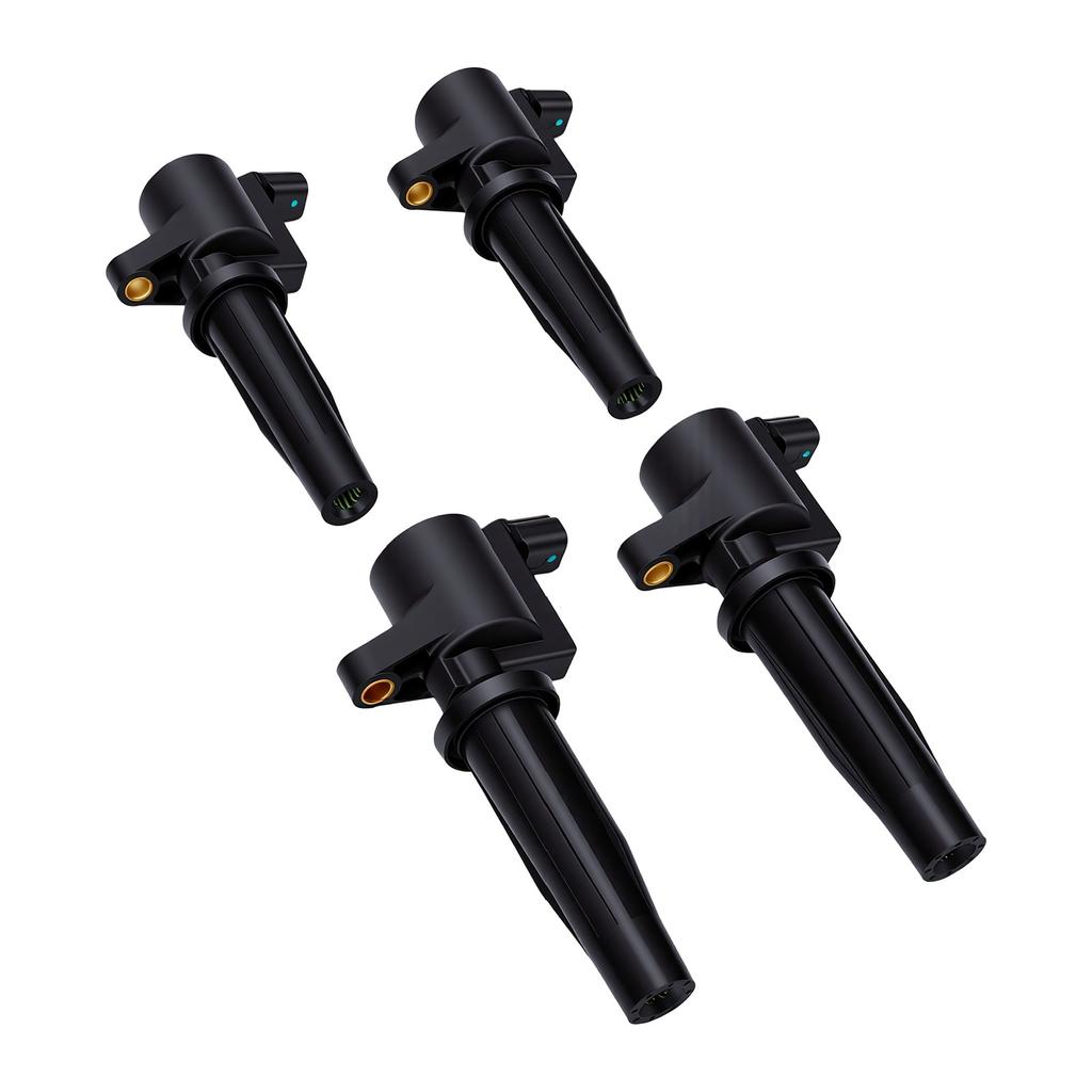 4PCS Ignition Coil Replacement for Ford High Performance Stable Ignition Coil Pack Set 4M5G 12A366 BC,4M5Z 12029 B,