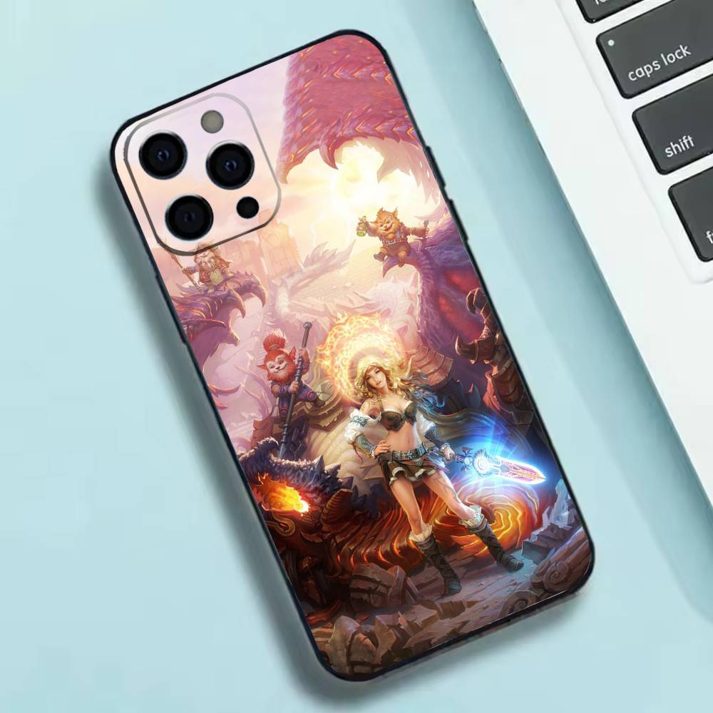 Game A-Allods Online Phone Case Silicone Soft For IPhone 17 16 15 14 13 12 11 X XR Plus Pro Max Plus