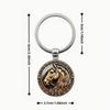 Alloy Horse Head Keychain Featuring Elegant Detailing Ideal for Equestrian Enthusiasts Stylish Decoration