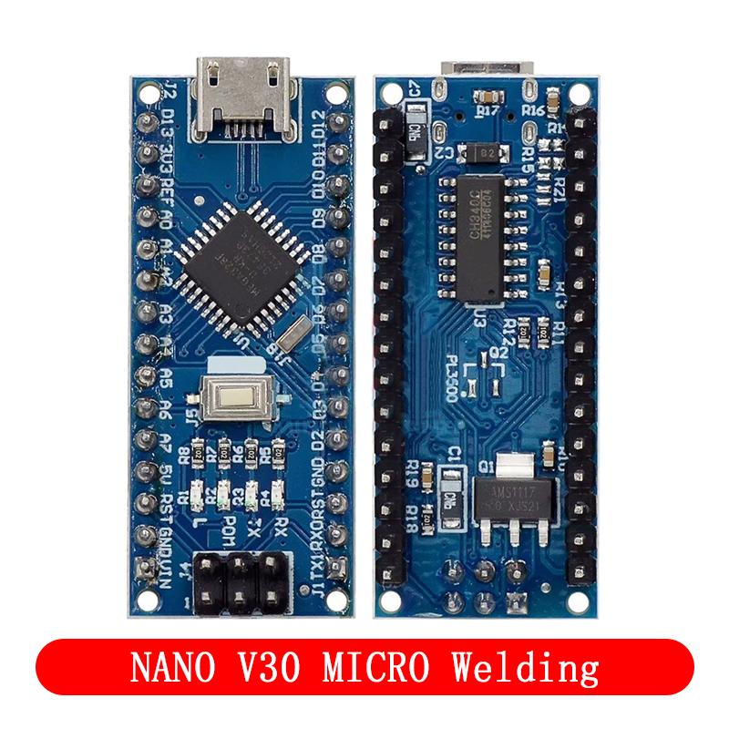 Mini / Type-C / Micro USB Nano 3.0 With the Bootloader Compatible Nano Controller for Arduino CH340 USB Driver 16Mhz ATMEGA328P