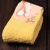 Fashion Casual Home Women Girls Soft Bed Floor Socks Fluffy Warm Pure Color