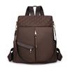 Oxford Zipper Backpack for Women Sewing Thread Backpacks Anti Theft Bags High Quality Free Shipping Fashion