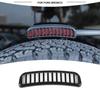 1x Kolfiber 3:e Tredje Högt Bromsljus Lampa Kåpa Trim För Ford Bronco +