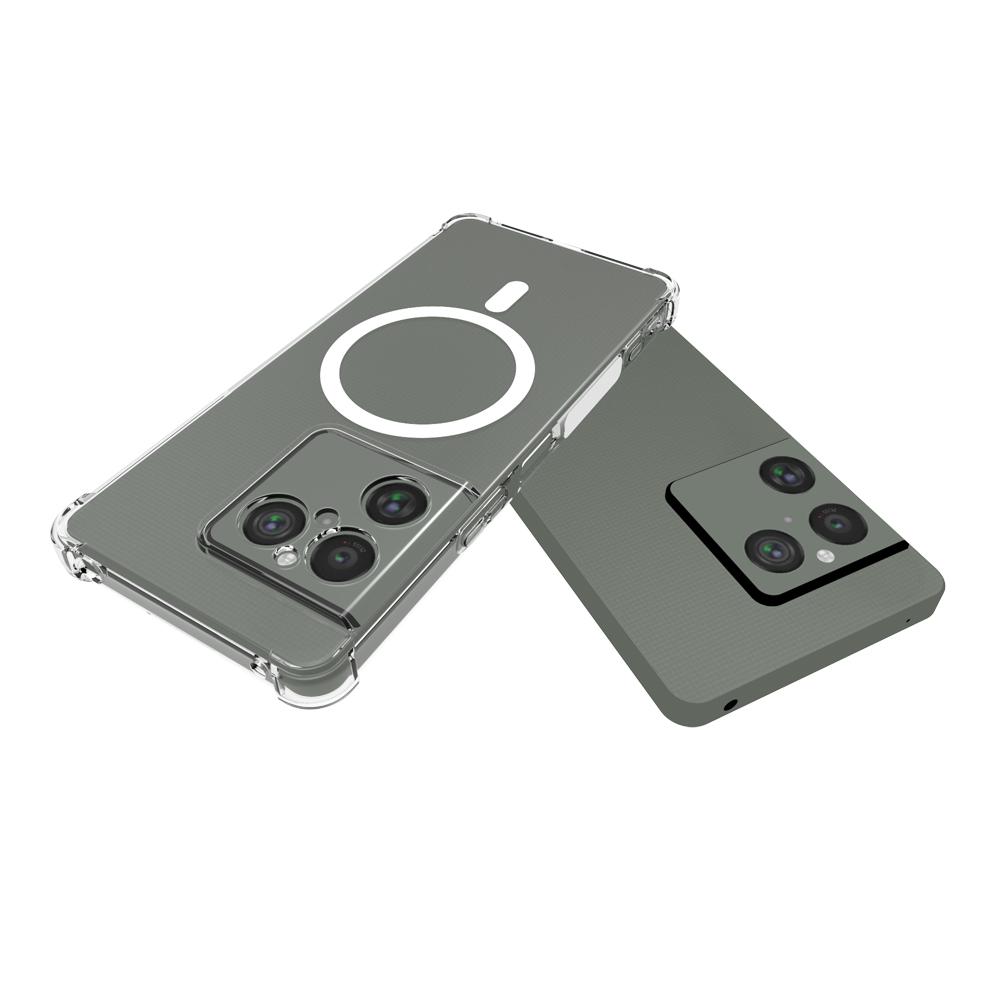 Sony Xperia 1 VIII jaoks Magsafe magnetilise läbipaistva ümbrise jaoks Sony Xperia 10vii 5v jaoks Õhupadjaga pehme silikoonist põrutuskindel ümbriseümbris