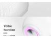 Portable RGB Light Bluetooth Speaker with Subwoofer - Creative Ball Design
