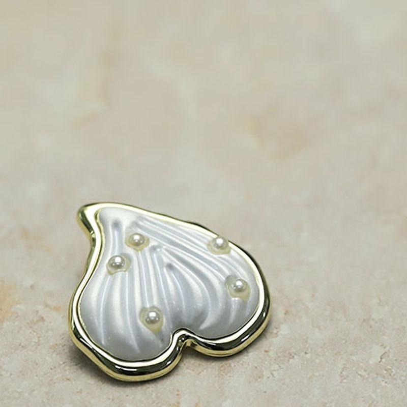 6pcs/Lot Apparel Accessories Clothing Hearts Metal Buttons For Decoration Diy Crafts Supplies Needlework Decorative Sewing Items