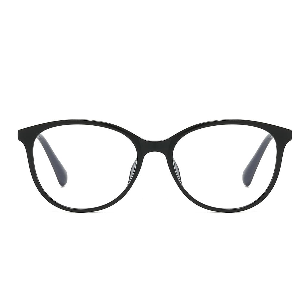 Tr81075 Retro Kocie Oko Damskie Oprawki Okularów Optycznych Anti-Blue Okulary Płaskie Męskie Pełna Oprawka