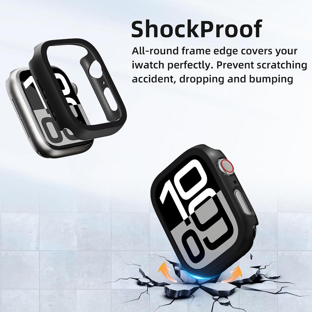Case for Apple Watch Series 12 (46mm) Hard PC Protective Frame [no Screen Protector]