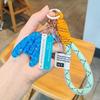 Portachiavi creativo per piscina Portachiavi ondulato Decorazioni portachiavi auto Portachiavi piscina Ciondolo Alltaglich Regalo per nuotatore
