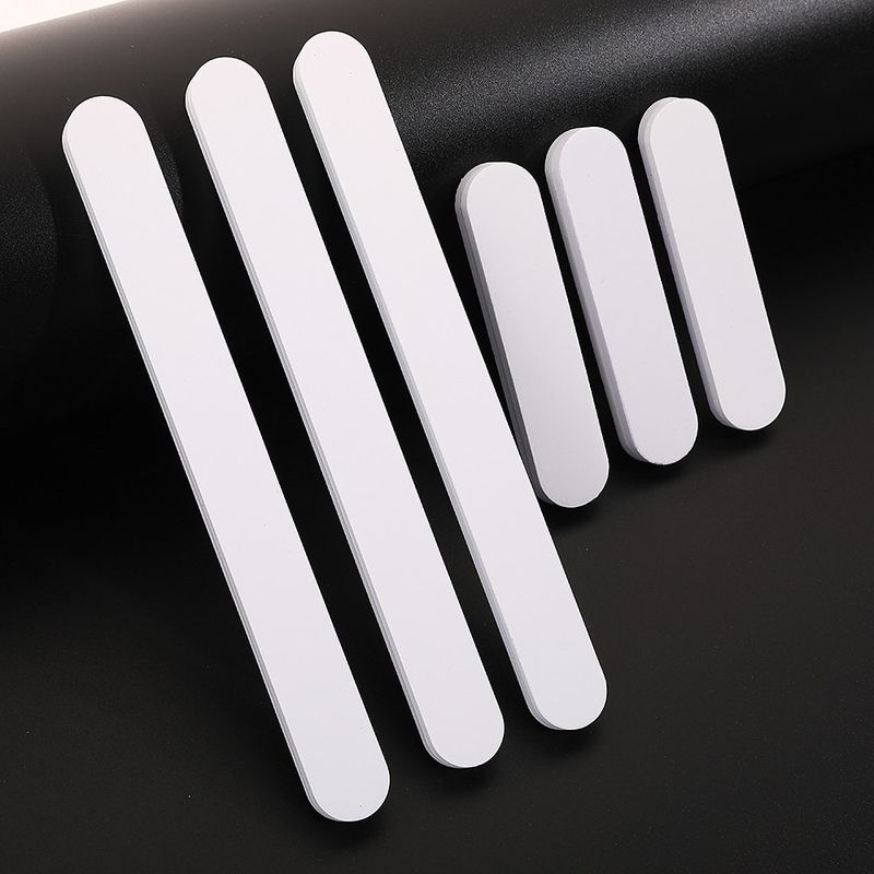 Manicure Burnishing Stick Double-Sided White 5000 Mesh Delicate Fine Grinding Restore Gloss Polished White Surface Ultra-Fine Waxing