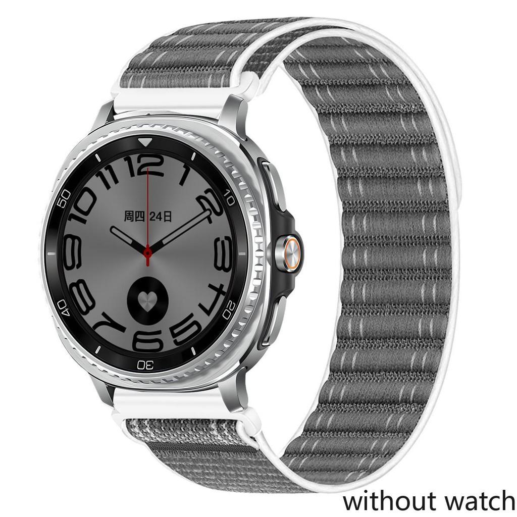Nylon Strap For Samsung Galaxy Watch 8/8 Classic 40mm 44mm 46mm Bracelet Correa For Galaxy Watch 7Ultra-Ultra 2025 47mm Band