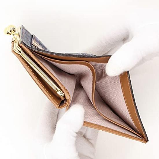 Bifold Wallet Feria Purse Light [Lanvin Collection] 65-6517 Women's Brown/Green