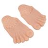 1 Pair Large Foot Slippers Shoes Cover Halloween Cosplay Costume Props Party AccessoriesYellowish