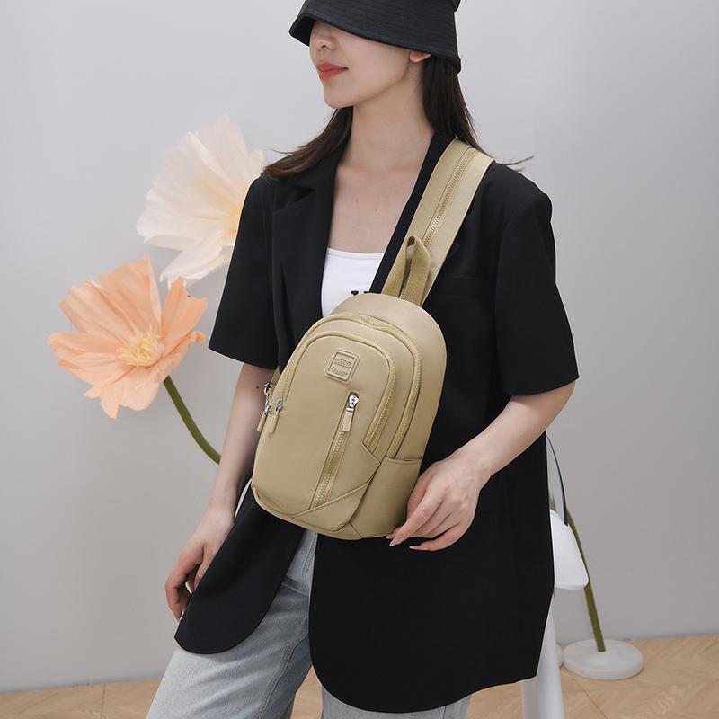 Student Chest Bag Women's Sports Crossbody Bag Shoulder Bag