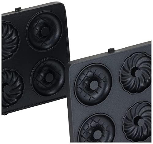 IRIS OHYAMA Hot Sandwich Maker (IMS-9DP) with Double-Size Donut Plate (Sold Separately)