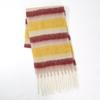 Women's Woolen Scarf Thickened Colorful Plaid Scarf In Winter Men's Autumn and Winter Long Thick Tassel Imitation Cashmere Scarf