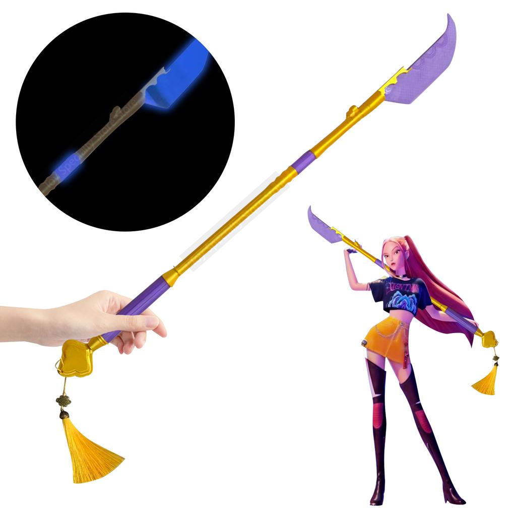 Łowca Demonów KPop Mira Cosplay Długi Miecz Rekwizyty Dorosły Fantazja Przebranie Nóż Rekwizyty Akcesoria Karnawałowe Prezenty Świąteczne