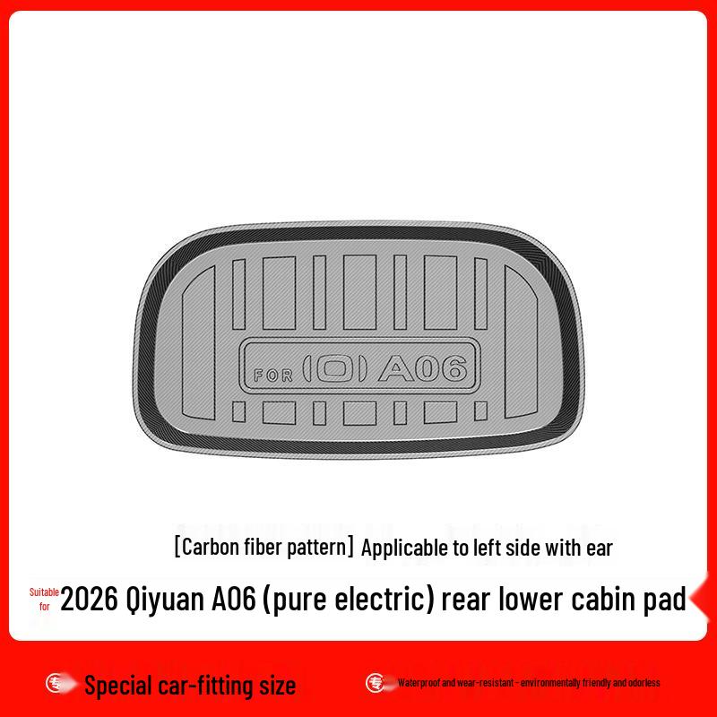2023 Changan Qiyuan A06 Car TPE Eco-Friendly Floor & Waterproof Trunk Mats - Galaxy Carpet Design