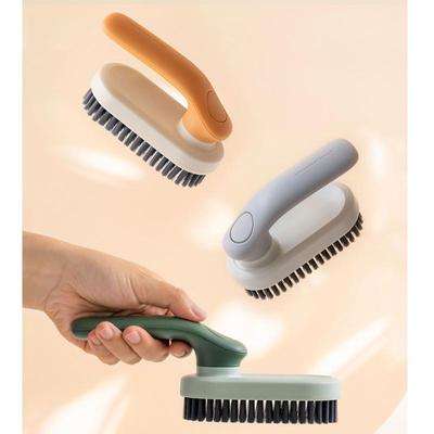 Neue multifunktionale Scheuerbürste, leicht zu greifende Reinigungsbürsten für den Haushalt, wiederverwendbare, weiche Scheuerbürste für Wäsche, Kleidung und Schuhe