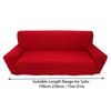 7 Solid Colors 3 Seater Household Stretch Elastic Sofa Couch Protective Slipcover Hot Sale