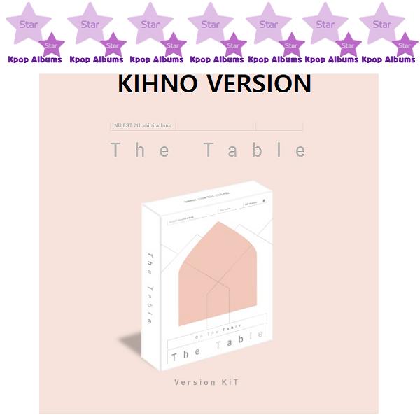 

NU EST - The TABLE / 7-й мини-альбом (версия Kihno) (kpop)