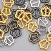 100pcs Newest Tri-glide Belt Buckle Mini 3mm Bags Buckles DIY Ultra-small Small Strap Buckles Buttons Shoes Accessories