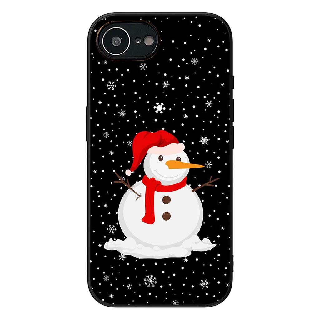 Snowman Merry Christmas Snow Tree Deer Gift Cover for Samsung Galaxy S25 Edge S24 S23 FE Plus Ultra A16 A15 A55 A57 5G Case