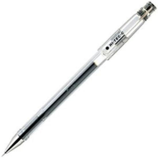 Pilot C Extra Fine Point Черный Шариковый Упаковка 20 Штук Ручка x Hi-Tec Ручка, Чернила, Диаметр 0,4 мм, (1 20)