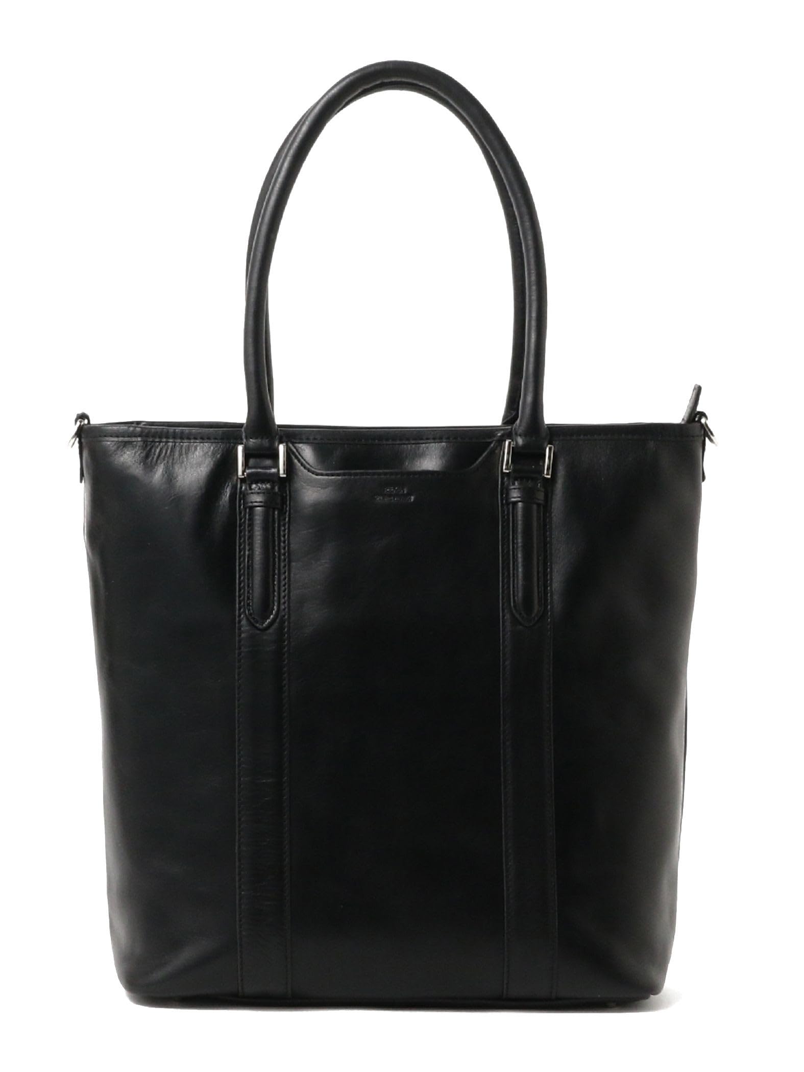 

LIFE STORE by Leather Bag SEEKER Кожаная сумка-тоут 4WAY ЧЕРНАЯ ОДИН РАЗМЕР [BEAMING BEAMS] Мужская чёрный