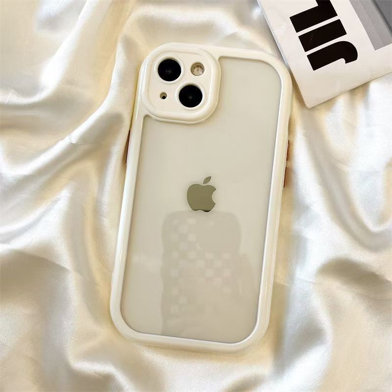 

Simple Butter Shell Suitable for Apple 16 Mobile Phone Case IPhone 14 Promax Niche 13 Transparent 12 Anti Fall 11 Sets Apple 16PROMAX