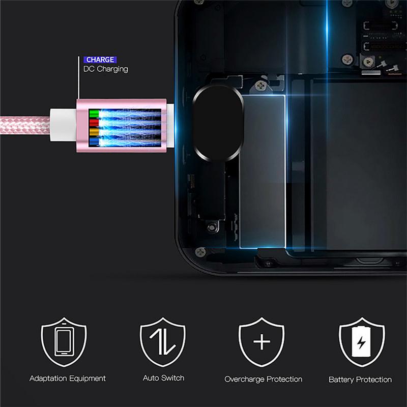 Type C USB Fast Charging Cable for Huawei Mate60 P50 Nova 9 Honor 80 Xiaomi 13 Redmi K60 Note11 OPPO Realme Samsung Charger Cord