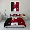 Soccer player graphic design. Bedding sets Duvet cover sets Duvet covers Pillowcases(1* Duvet Cover 2* Pillowcases without duvet insert)