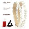 Pearl Lace Bundle Shoelaces Hollow High Heels Free Installation Anti-drop Heel Straps Slippers Become Sandals Lazy Fixing Straps